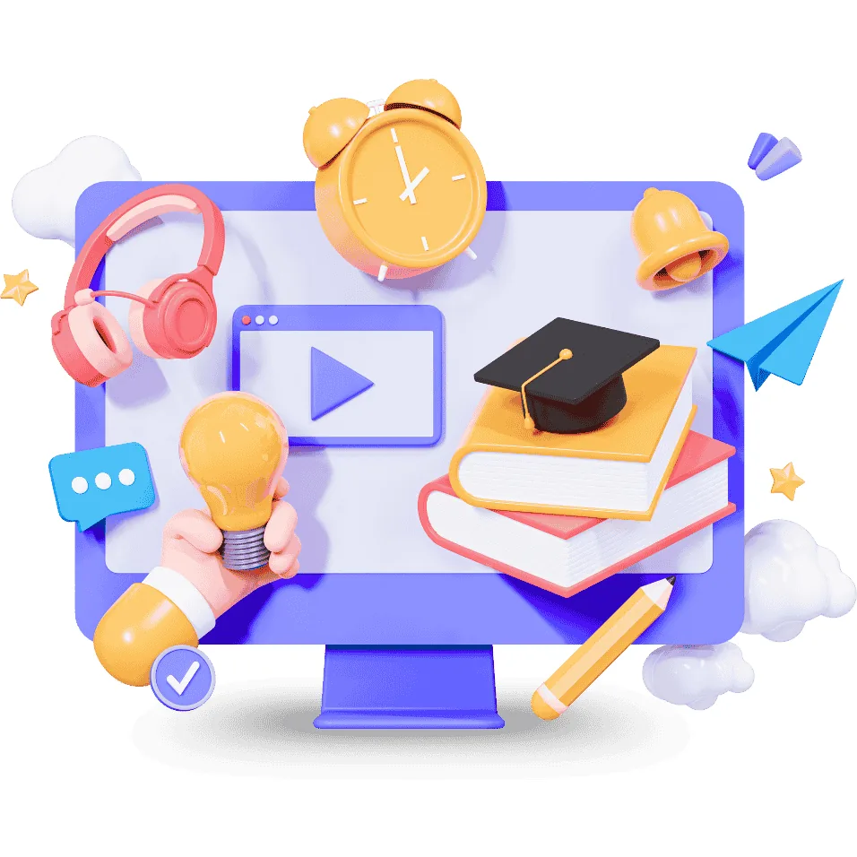 Children learning with technology